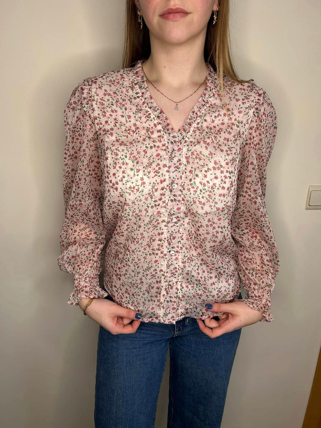 Blouse fleurie Rosalia