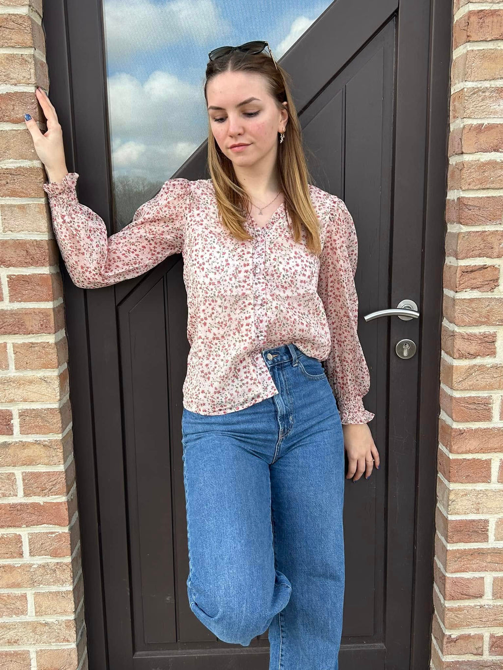 Blouse fleurie Rosalia