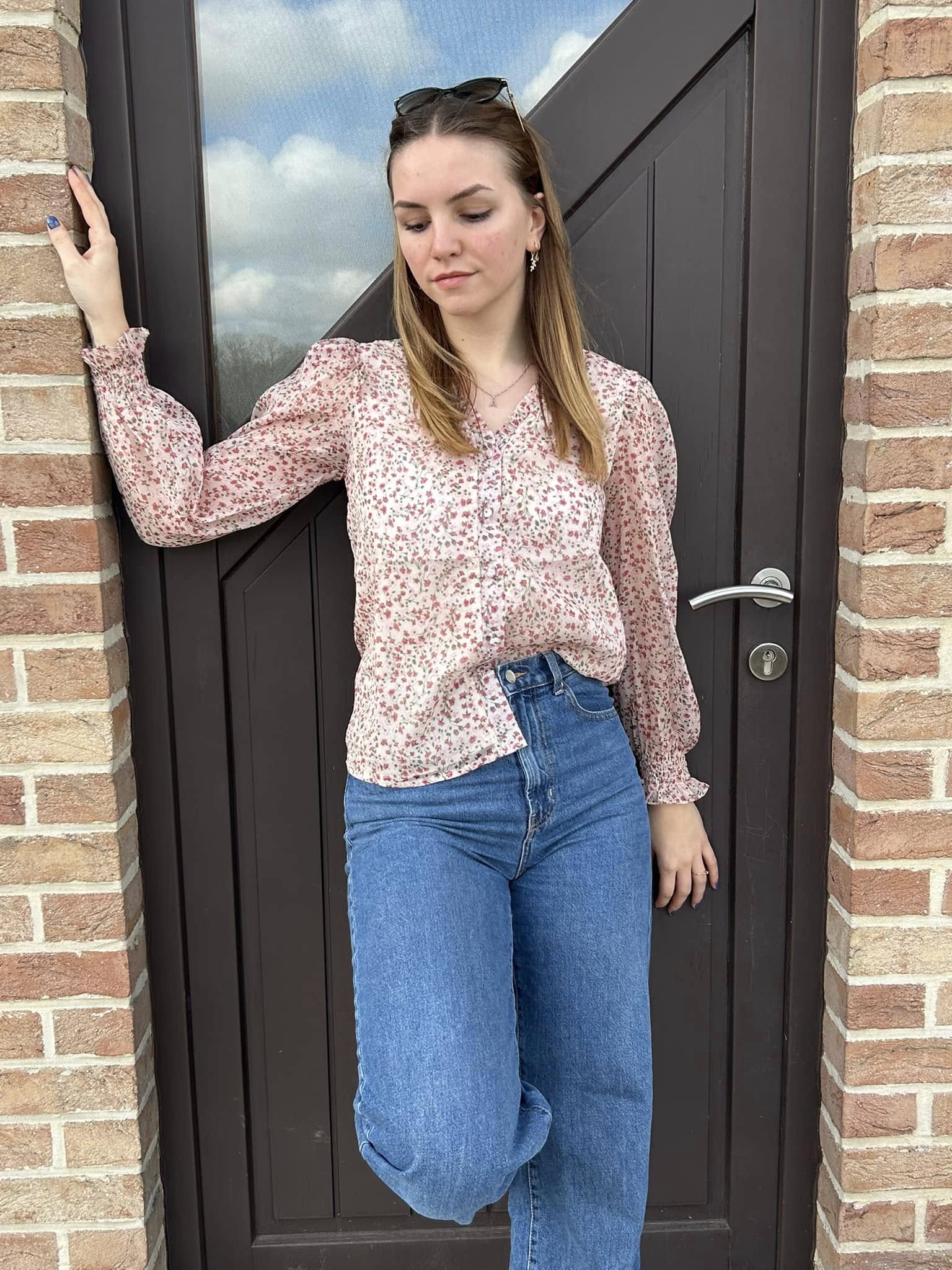 Blouse fleurie Rosalia