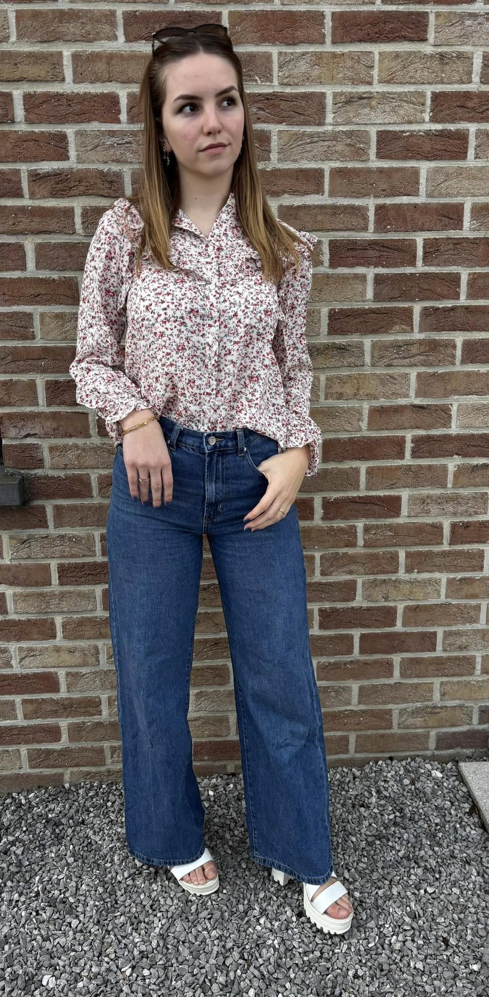 Chemisier fleuri Cherry