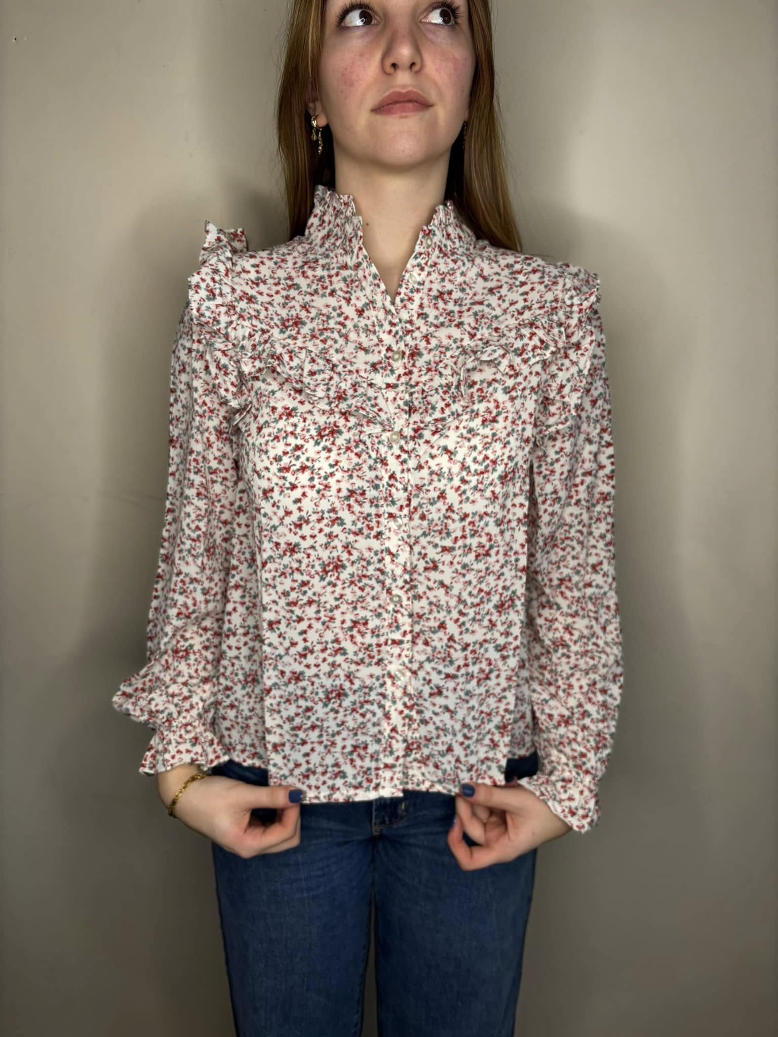 Chemisier fleuri Cherry