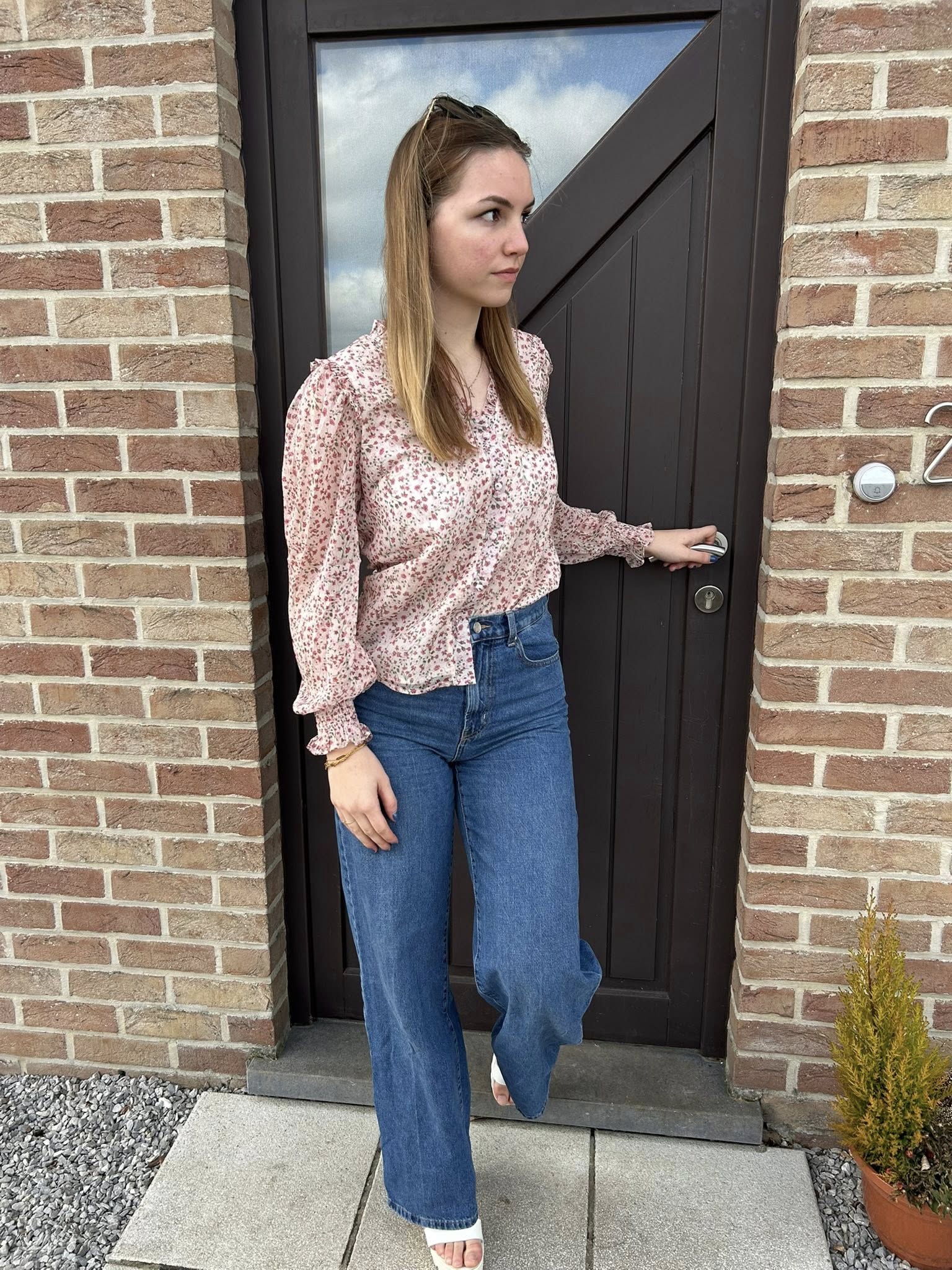 Blouse fleurie Rosalia