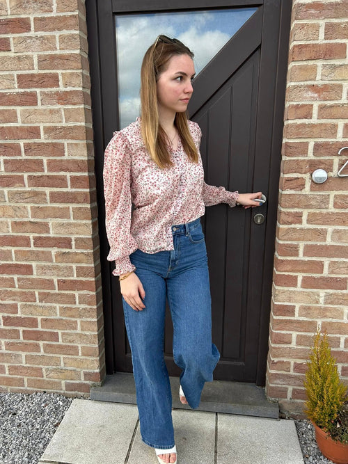 Blouse fleurie Rosalia