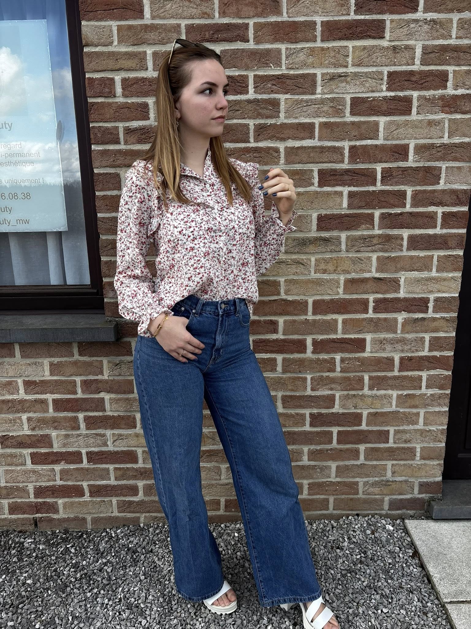 Chemisier fleuri Cherry