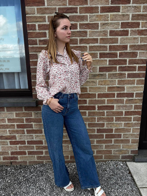 Chemisier fleuri Cherry